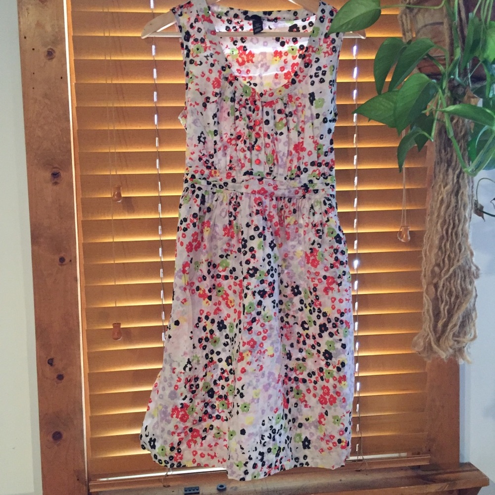 Floral Print Cotton Dress